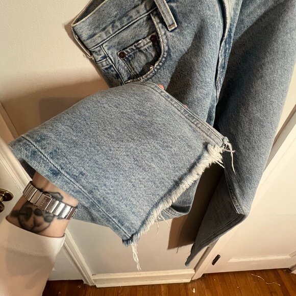 AGOLDE Cherie High Rise Straight Jeans | Size 24 - Picture 7 of 8